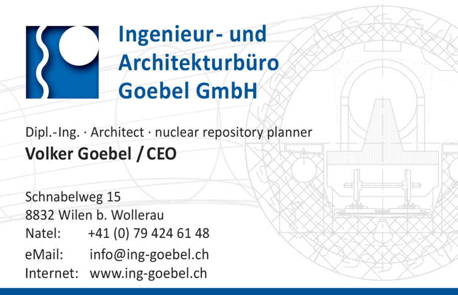 Volker Goebel Entwicklungsingenieur BGE GmbH Assistenz Frau Heinen, Dr. Seeba