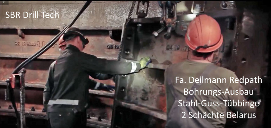 SBR Shaft Drilling Technology by Deilmann Redpath Dortmund Germany