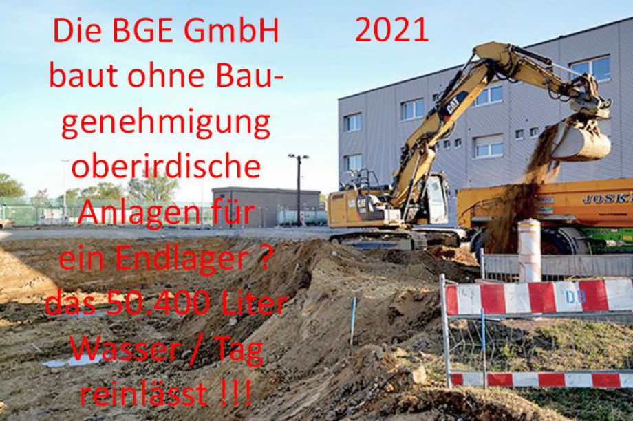 Konrad 2 Salzgitter - oberirdisches Bauen ohne Baugenehmigung