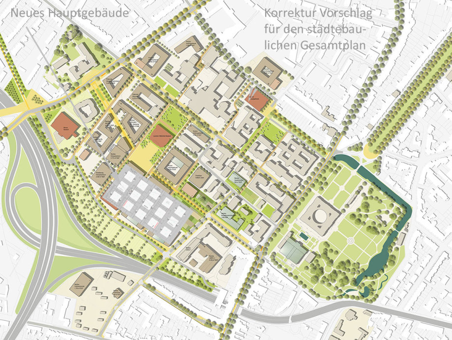 Neuer Städtebaulicher Gesamtplan Campus Poppelsdort Uni Bonn