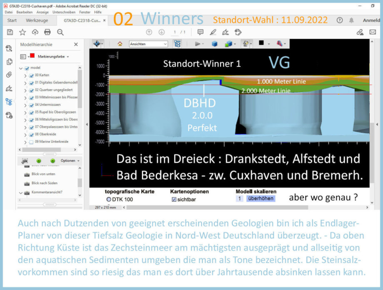 Endlager Standorte Winner bei Bad Bederkesa