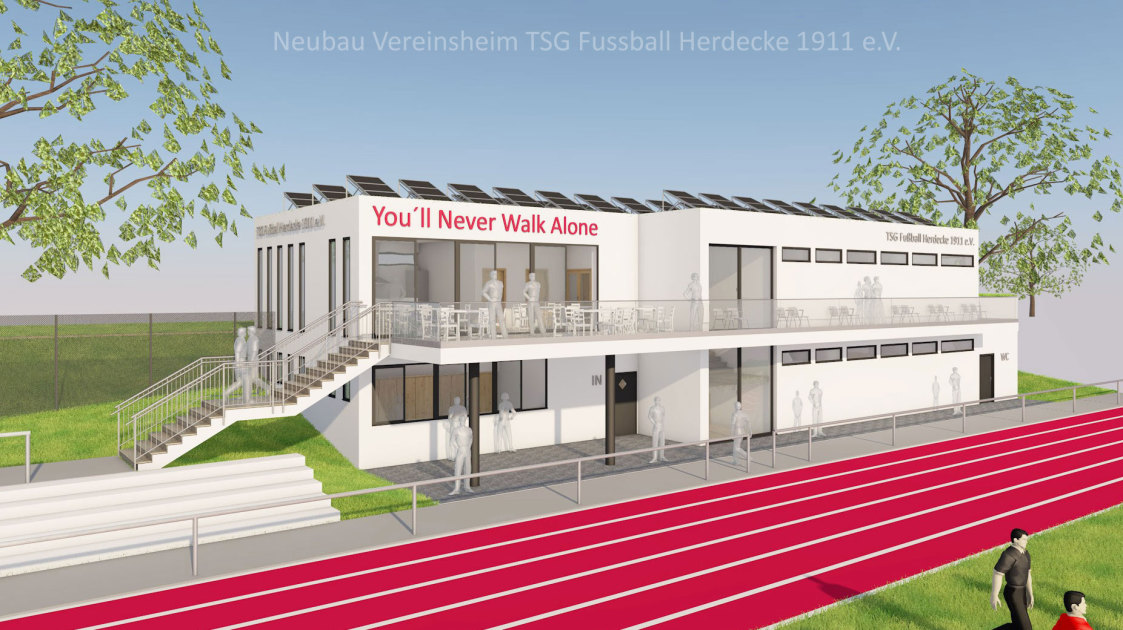 Neues Vereinsheim TSG Herdecke - Fussball