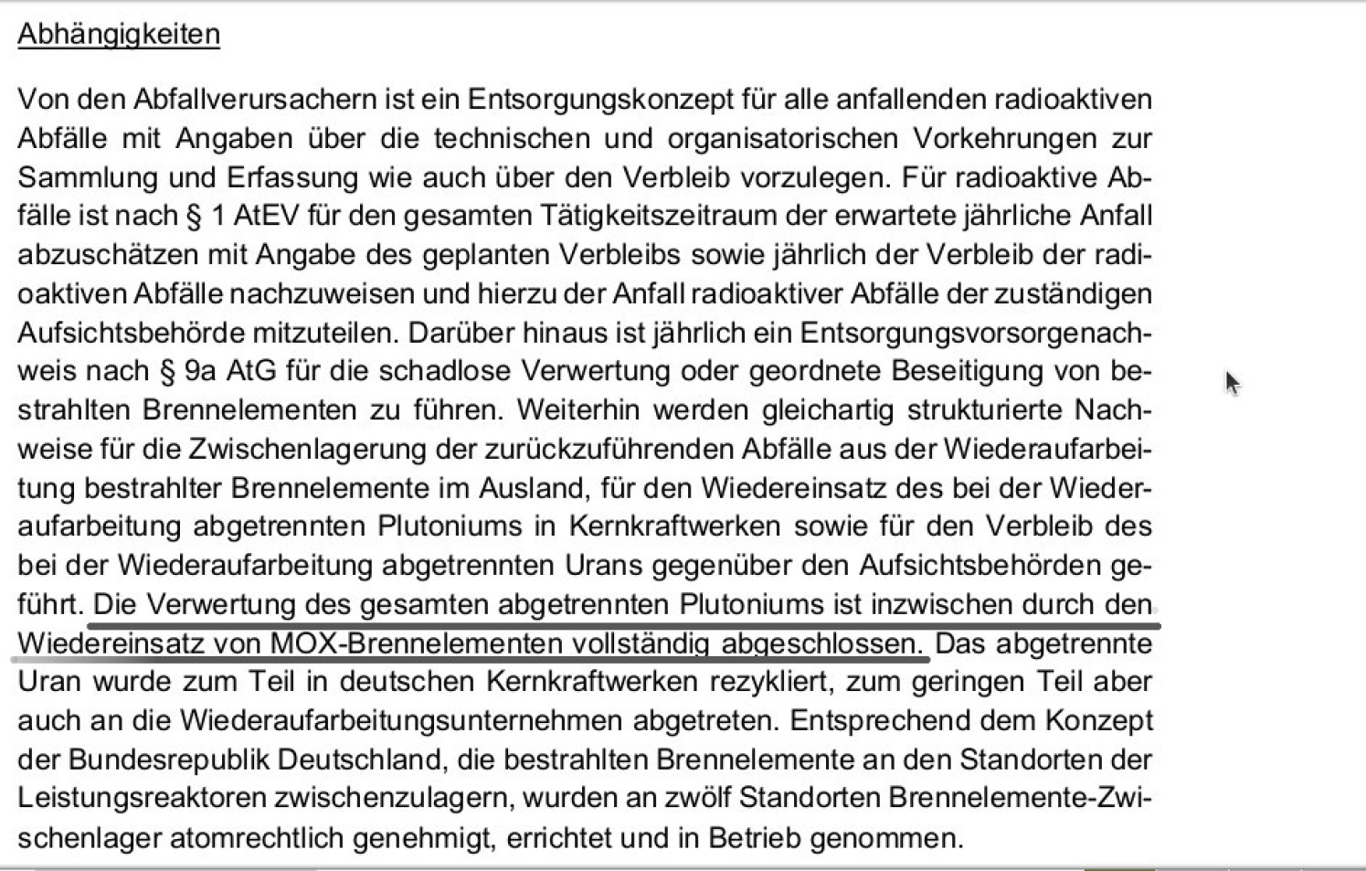 Paragraph 9a gegenüber den pflichtigen EVU durchsetzen