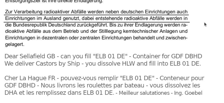 Dear Sellafield - Cher LaHague - we need you - nous besoin de toi - please - svp