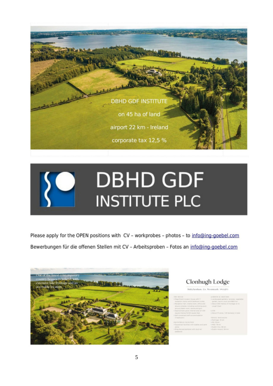 Clonhugh Lodge DBHD Institute - Der Film - Drehbuch - Film-Script DBHD Institute Clonhugh Lodge