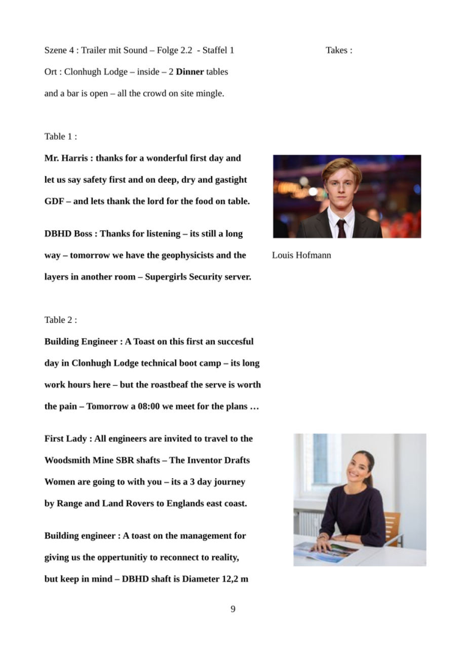 Clonhugh Lodge DBHD Institute - Der Film - Drehbuch - Film-Script DBHD Institute Clonhugh Lodge