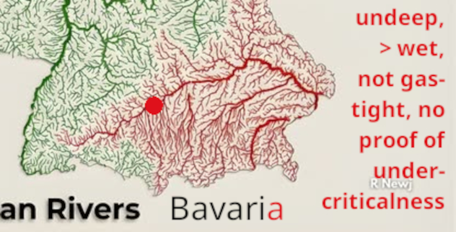 Endlager bei Ulm entwässert durch Bayern ins schwarze Meer