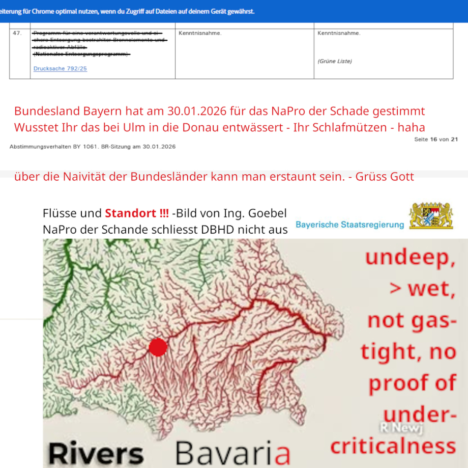 Bayern liefert sich im Bundestag dem BGE Wahnsinn aus