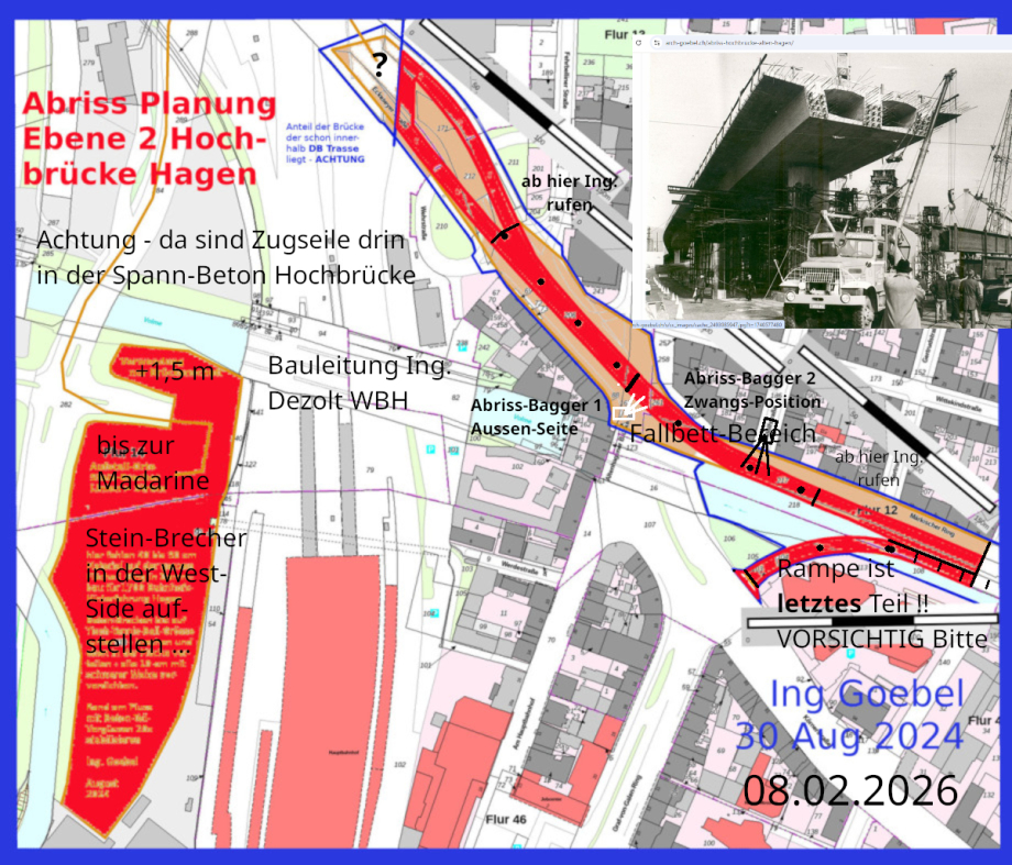 Abriss-Planung Ebene 2 Hochbrücke Altenhagen - mit Details - Stand 08.02.2026