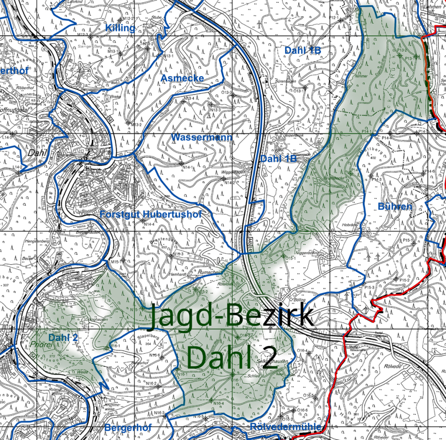 Jagd-Bezirk Hagen Dahl 2 neu zu verpachten