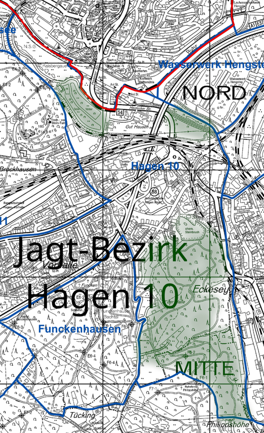Jagt-Bezirk Hagen 10 zu verpachten