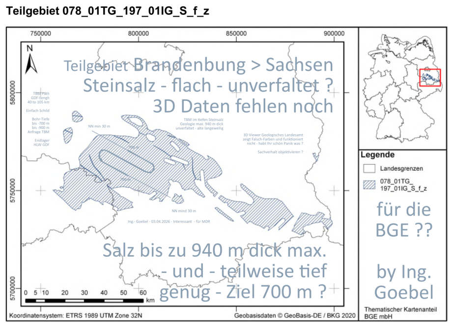 Tagebau-Region baut unterirdisches Tiefenlager ein.