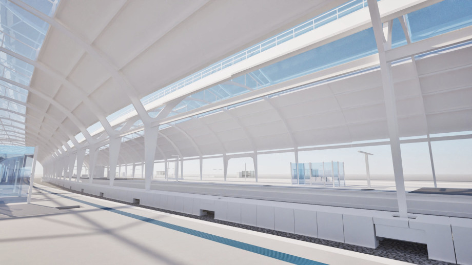 DB White Konzept für Personen-Bahnhöfe