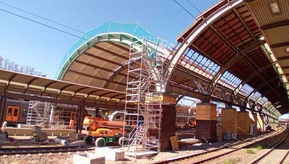 Musterflächen in der Helligkeit noch deutlich anheben bitte