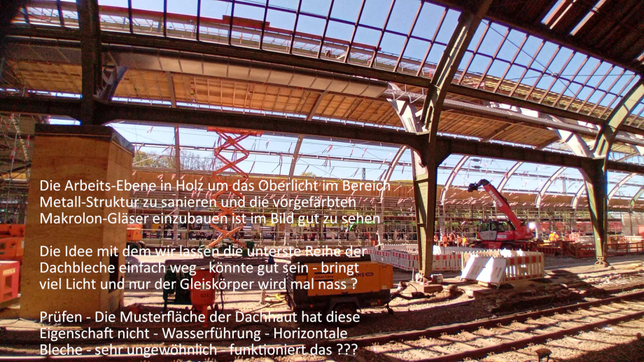 Baustelle ARGE IHT Balter in Hagen - Gesamt-Komplett-Sanierung VST Hagen - Note 3-