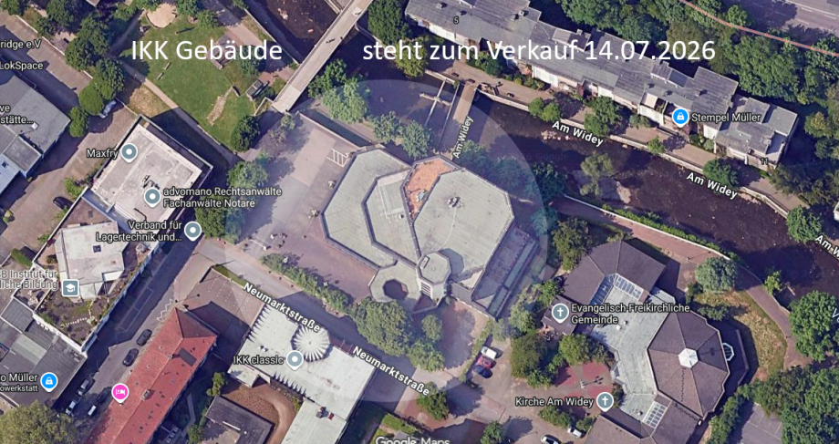 Verwaltungs-Gebäude für Krankenkassen