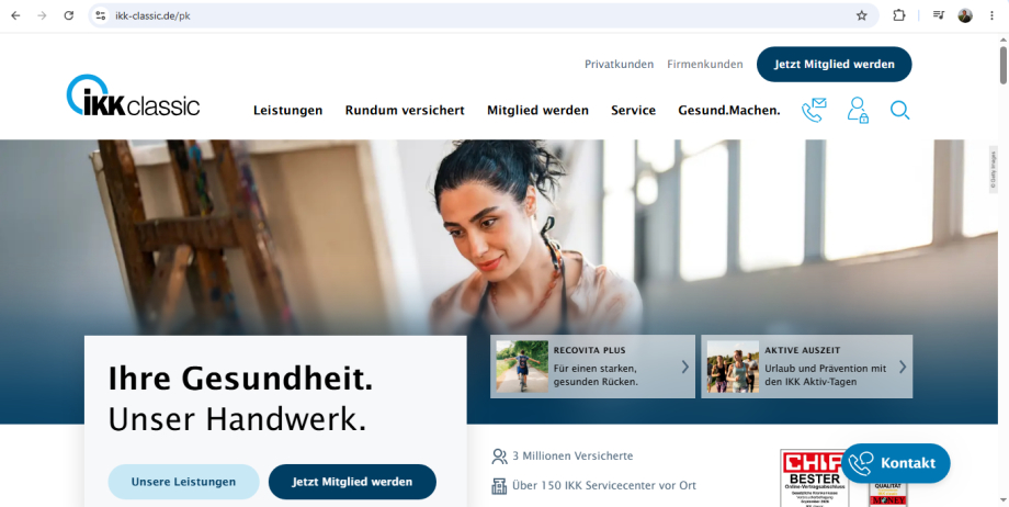IKK classic - Ihre Kranken-Versicherung