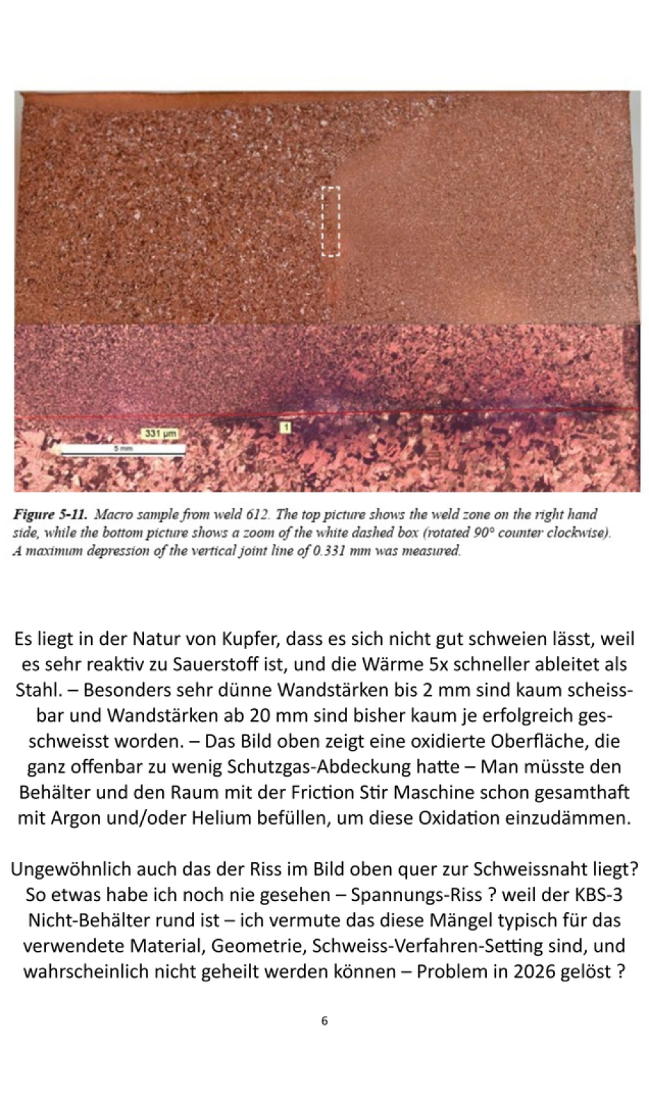 Peer Review KBS-3 Kritik von Endlager-Planer Ing. Goebel DE - Schwerpunkt Kupfer Füge Probleme der SKB