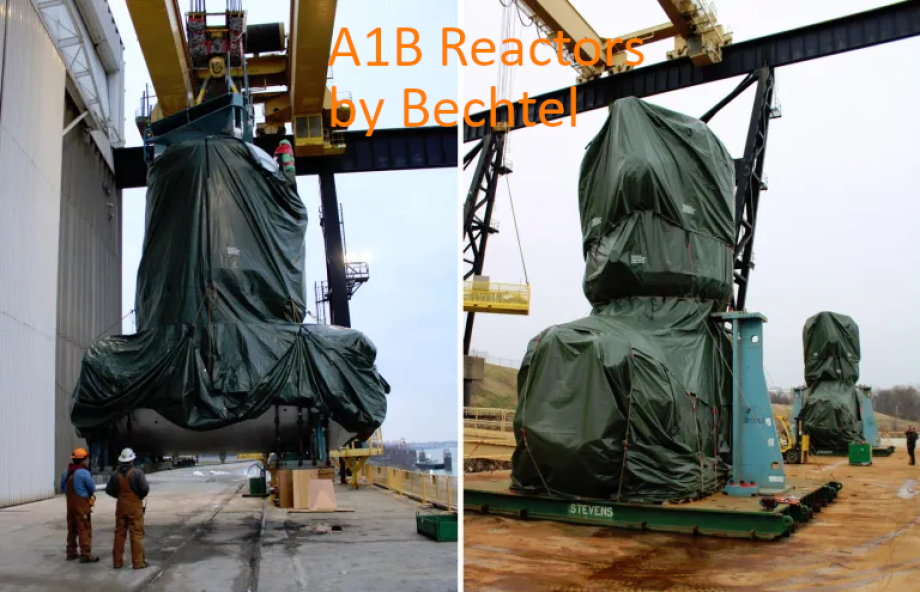 A1B Reactors by Bechtel