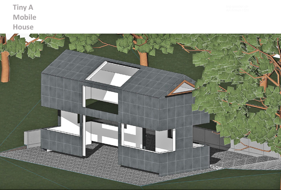 A Tiny Mobile House Building plan for you by Dipl.-Ing. Volker Goebel Nuclear Repository Planner