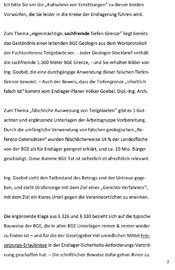 Seite 2 von 4 - Strafanzeige und Klage gegen die BGE GmbH - Verfasser Ing. Goebel 