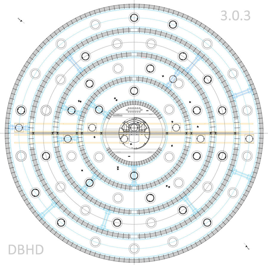 Schraub-Befestigung Krananlage kleinteilig - DBHD 3.0.3 Endlager - DBHD 3.0.0 GDF Nuclear Repository