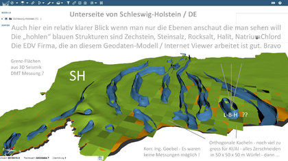 unter Schleswig-Holstein - ein interessantes  geologisches Phänomen ist dabei