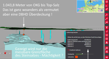 >>> Erster Blick mit Tiefen auf eine unerwartet erstaunliche M-V (Mecklenburg-Vorpommern DE) Steinsalz-Geologie - Das Salz ist viel zu tief ? - Wahrscheinlich müssen wir den Standort Glasin aufgeben ? #MV #Goebel #Irrtum #Geologie #zu #tief