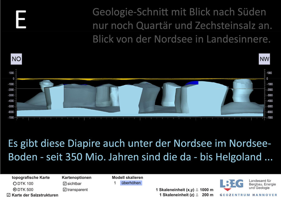 Höffige Endlager-Geologie bei Beverstedt und Bahldorf und Bremer Vorde