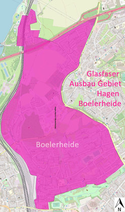 Glasfaser Hagen Telekom Karten der Ausbaugebiete