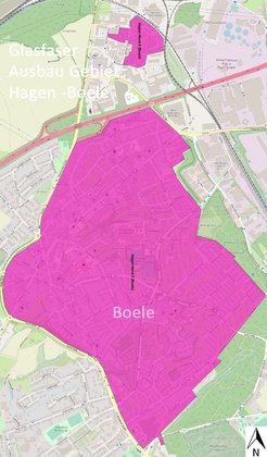 Glasfaser Hagen Telekom Karten der Ausbaugebiete