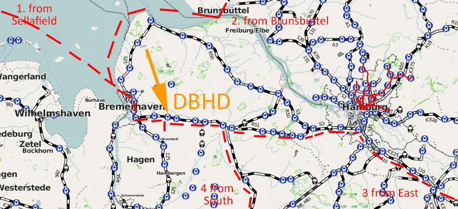 Möglicher Endlager-Standort nördlich von Beverstedt in Niedersachsen