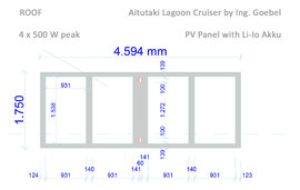 Aitutaki Lagoon Cruiser - Solar powered concrete boat 