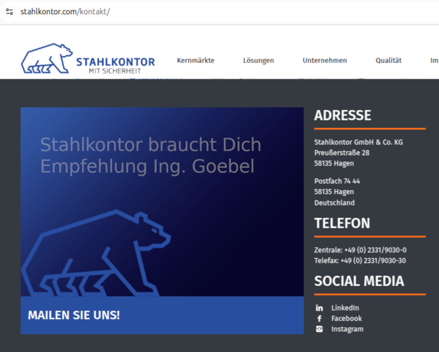 Stahlkontor liefert und schneidet Bleche bis 13,9 m Länge und t 16 mm  mit allseitiger Fase auf gerade neu installierter Laser-Schneid-Maschine
