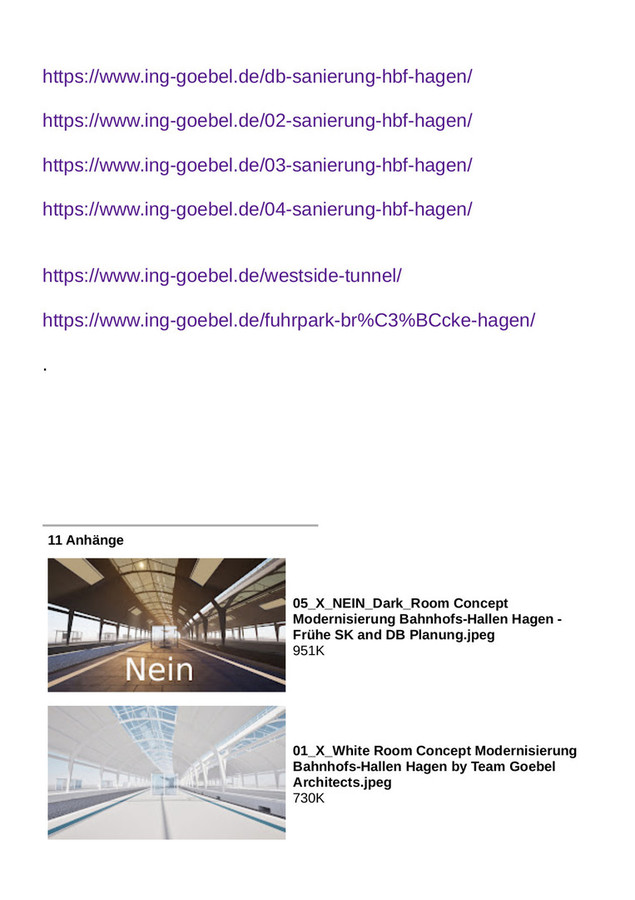 >>> Bitt-Brief an den erfreulichen Herrn Ralf Thieme - DB Vorstand Personen-Bahnhöfe - VST Hagen - Modernisierung - kein einfacher Fall, aber schon mit kl. Mittel-Einsatz lösbar - Hagen möchte leben !
