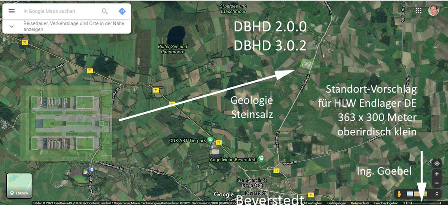Möglicher Endlager-Standort nördlich von Beverstedt in Niedersachsen