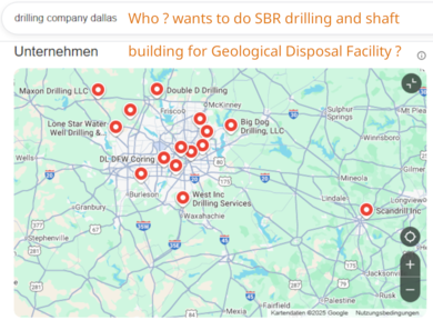  >>> Hello Dallas Drilling Companies - Cashing on the GDF Agenda Drilling in Rocksalt-Domes - with SBR > DE - includes shaft building DOE got 56 Bio USD on GDF accounts. - Your geology data salt TX