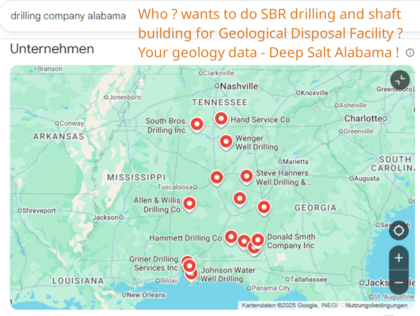   >>> Hello Alabama Drilling Companies - Do you find salt domes  within your geology data ? - It needs Salt Dome with sediment  overlay for GDF. - DOE bot 56 Bio USD on GDF accounts. - Check  your geology for deep salt domes data please - DBHD got plans 