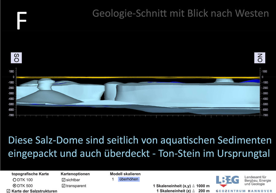 Höffige Endlager-Geologie bei Beverstedt und Bahldorf und Bremer Vorde