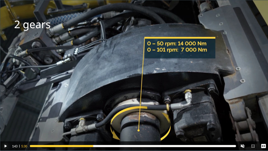Explorac 235  - 3rd Generation Drilling Tool by Epiroc Sweden and Essen