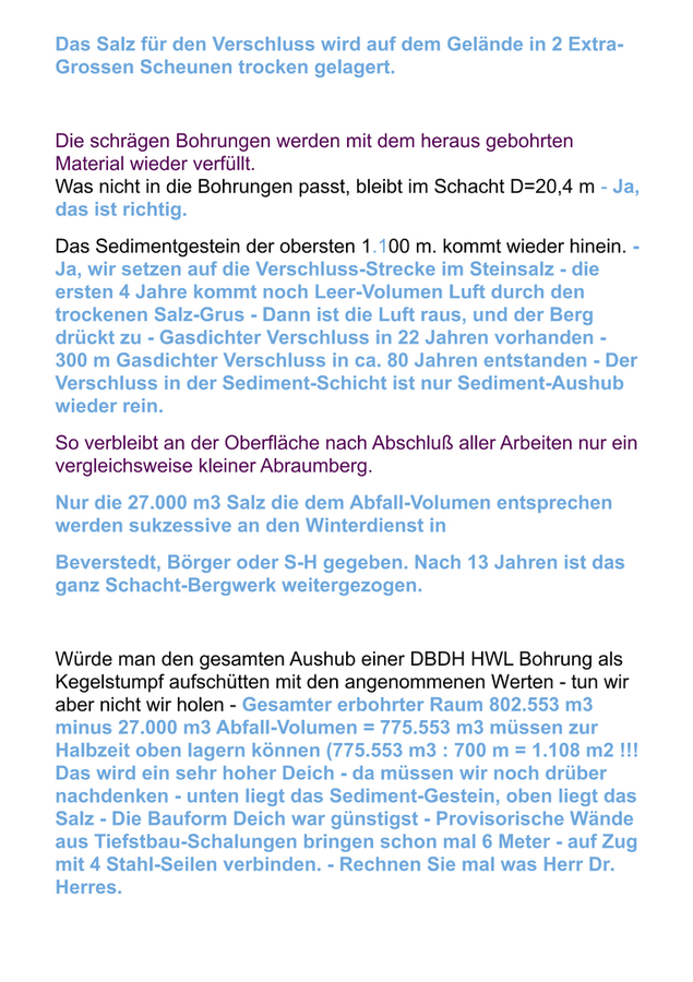 Brief-Dialog Dr. Herres mit Ing. Goebel