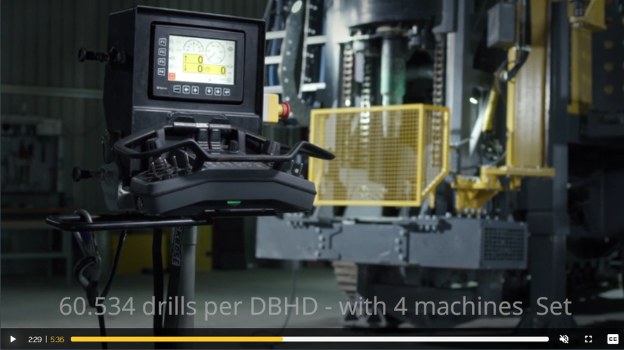 Explorac 235  - 3rd Generation Drilling Tool by Epiroc Sweden and Essen