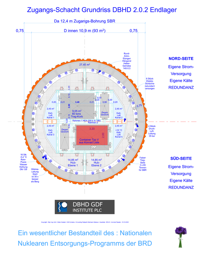 Förderturm für DBHD Schacht-Bergwerk -Siemag-Tecberg und Lloyd Werft