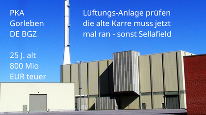 >>> BGZ denkt über PKA nach weil der Nachweis für die Zwischen- lager Verlängerung offen - Idee - Behälter öffnen, und schauen ob die Brennelement noch ziehbar sind ??? - DBHD befüllt holt sich 1 Brennstab und befüllt damit Prototyp Endlager-Behälter ELB 