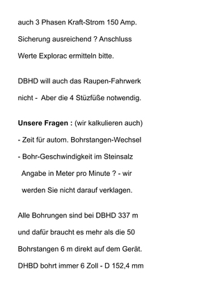 >>> Durch das gute Gespräch mit Vertriebs-Ing. Rautenstrauch war DBHD in der Lagen die Anfrage für die Expiroc 235 Set ganz deutlich zu konkretisieren. - Mit besten Grüssen - Ing. Goebel - DBHD Planer