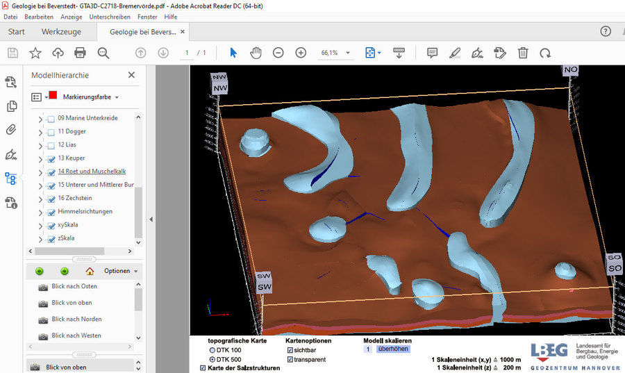 Möglicher Endlager-Standort nördlich von Beverstedt in Niedersachsen