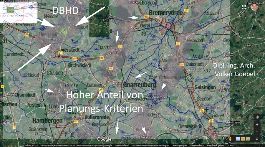 Möglicher Endlager-Standort nördlich von Beverstedt in Niedersachsen