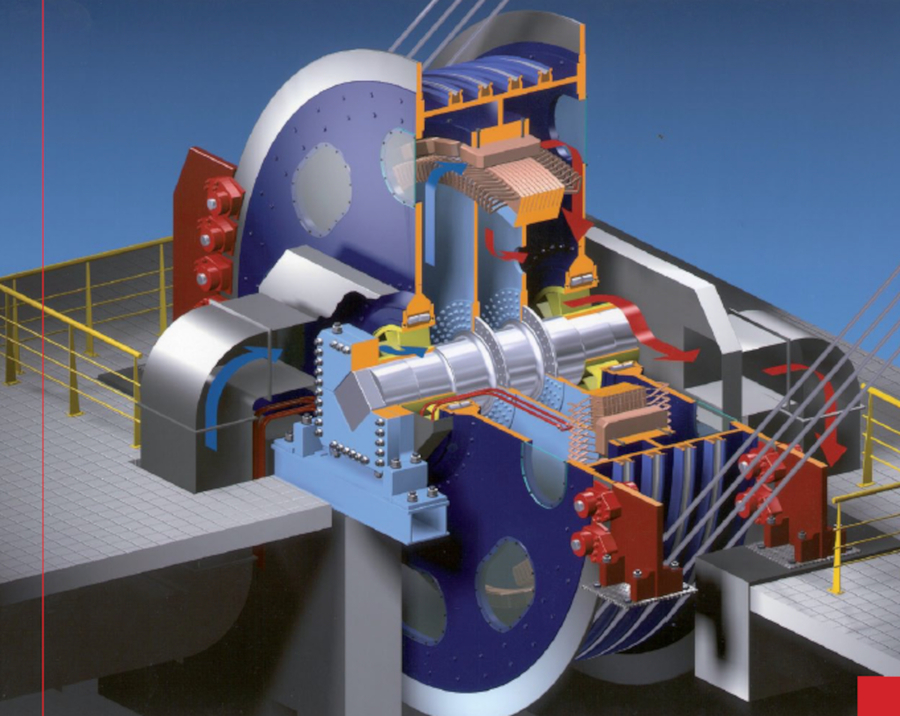 Förderturm für DBHD Schacht-Bergwerk -Siemag-Tecberg und Lloyd Werft