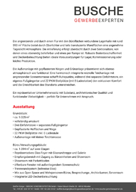 Dieses Firmen-Gebäude mit Halle haben wir in der engeren Auswahl. DBHD GDF INSTITUTE ist dann in Gronau NRW - immer noch nah zu den wesentlichen Lieferanten und zum Standort - Die Vernunft bleibt erhalten.