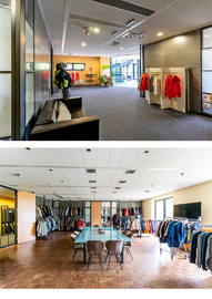 Dieses Firmen-Gebäude mit Halle haben wir in der engeren Auswahl. DBHD GDF INSTITUTE ist dann in Gronau NRW - immer noch nah zu den wesentlichen Lieferanten und zum Standort - Die Vernunft bleibt erhalten.